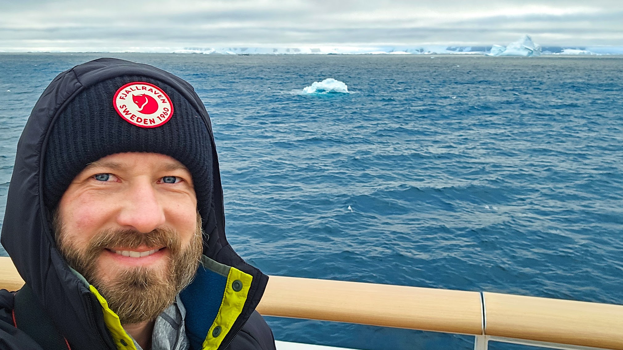Brian Schwan in Antarctica