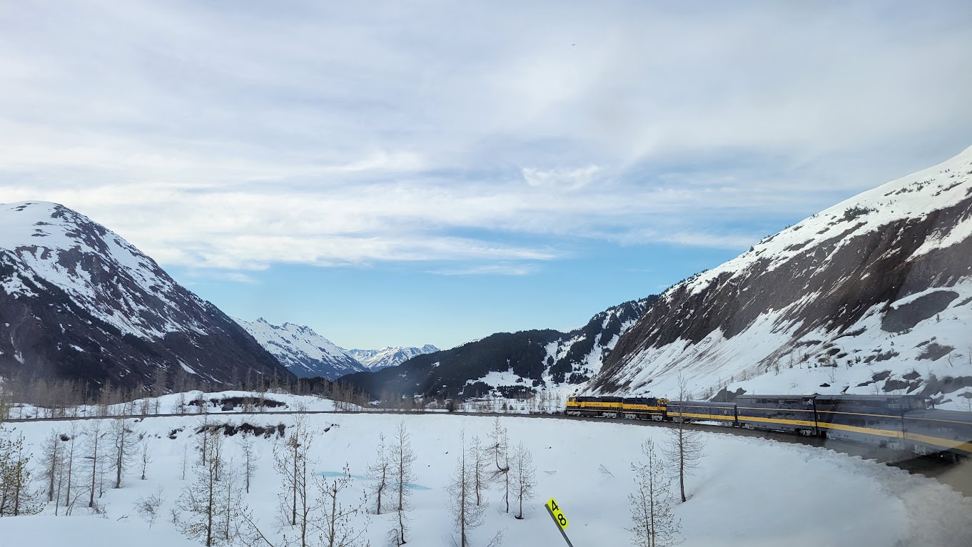 Winter family travel adventure